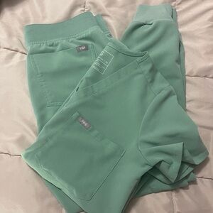 Figs Jade Green XS / SP Scrub Set